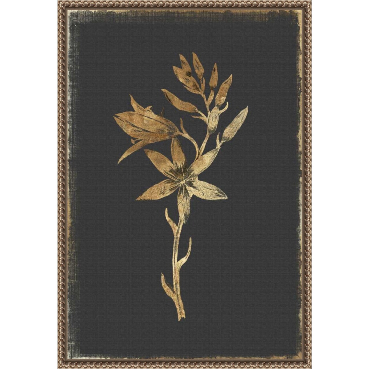 Carmass and Wild Hyacinth by PI Collection Framed Canvas Wall Art